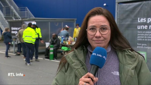 Aurélie Henneton, en direct d'un magasin Ikea à Mons, fait le point sur la situation de grève.