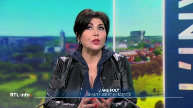 Invitée du RTL nfo 13h., Liane Foly mêle imitation et chanson dans son dernier spectacle.