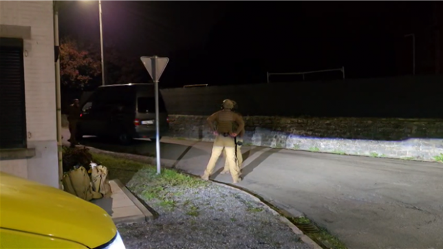 Un important dispositif de la police et des secours déployés à Anderlues.