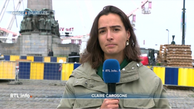 Claire Carosone, en direct de Bruxelles, fait le point sur le départ de la marche nationale en soutien au peuple d'Israël et contre l'antisémitisme.
