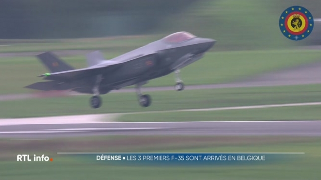 3 des 4 avions F35 sont arrivés ce matin sur la base aérienne de Florennes. L'accueil en grandes pompes s'est fait en présence du roi Philippe. Ces avions permettront à notre pays de mieux se défendre.