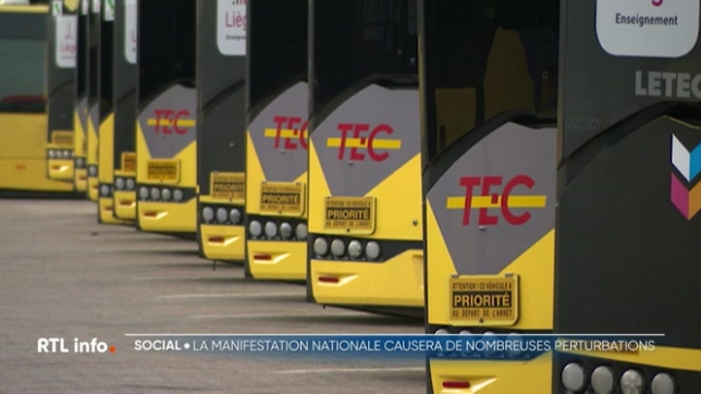 On prévoit demain des perturbations dans les transports, les écoles, les commerces, ou chez bpost.