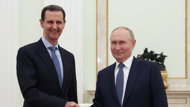 Vladimir Poutine et Bachar Al assad