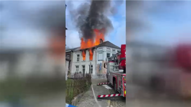 Important incendie à Fontaine-l'Évêque ce mercredi 15 octobre