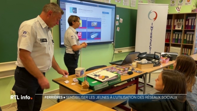 Il a été créé par Caroline, responsable prévention de la zone de police du Condroz, en région liégeoise. Elle le présente dans les classes de 6e primaire pour sensibiliser les plus jeunes à l'utilisation des réseaux sociaux.