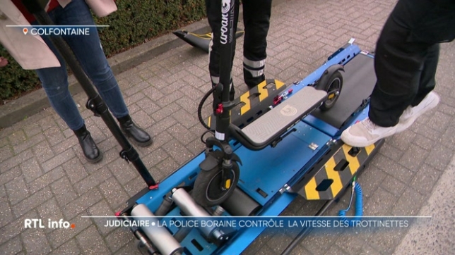 Les trottinettes électriques sont censées rouler à 25 km/h maximum. Parfois elles excèdent cette vitesse et représentent un danger. Un dispositif est actuellement testé par la police boraine pour mesurer la vitesse des deux-roues.