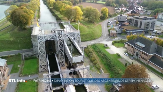 L'ASBL Voies d'Eau du Hainaut chargée de l'exploitation touristique du canal du centre et de l'ascenseur à bateau de Strépy risque de disparaître faute de ressources. Elle emploie une soixantaine de personnes. Les travailleurs lancent un appel à la Province du Hainaut et à la Région Wallonne.
