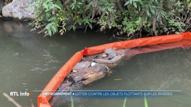 Les OFNI, ce sont des objets flottants non identifiés. La commune de Court-Saint-Etienne veut lutter davantage contre ces déchets qui envahissent les rivières. Elle a donc installé des barrages afin de les retenir et les récupérer. Et elle espère de cette façon sensibiliser la population.