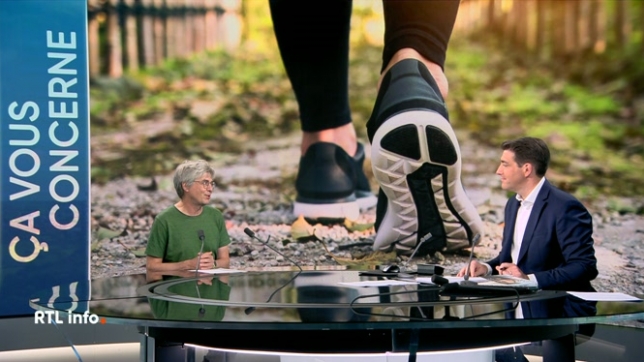 Gilles Goetghebuer, rédacteur en chef du magazine Sport et Vie, est l'invité du RTLinfo 13H. Il évoque les nombreux bienfaits de la marche quotidienne, indispensable pour l'équilibre et le bien-être, et revient sur la fameuse règle des 10.000 pas par jour.