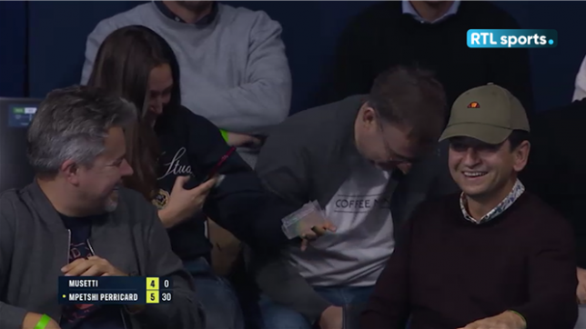 European Open: Mpetshi Perricard envoie un missile... et brise le verre d'une fan