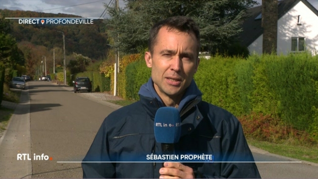 En direct de Profondeville, Sébastien Prophète explique que les habitants n'en peuvent plus des coupures d'eau, depuis des mois.