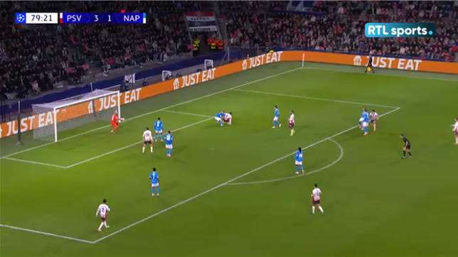 Ligue des Champions : le résumé de PSV-Naples (6-2)