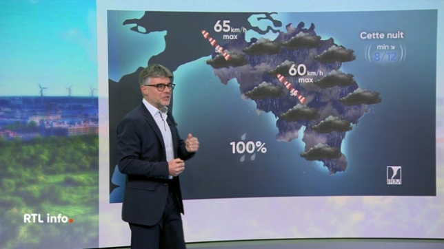 Les prévisions météo de Stephan van Bellinghen
