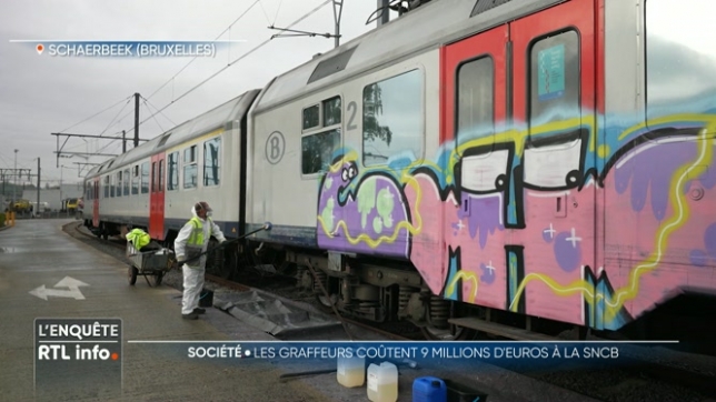 Pour les graffeurs, c’est une forme d’expression. Pour la SNCB, c'est un fléau à 9 millions d’euros par an. Comment ces fresques sont-elles réalisées ? Pourquoi et que risquent leurs auteurs ?