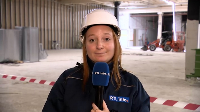 Les travaux dans les anciennes galeries Cora se déroulent aussi de nuit