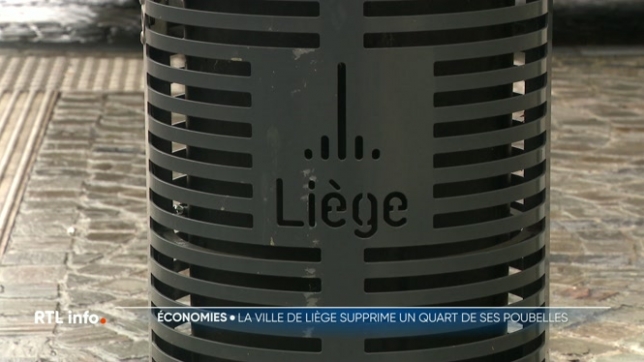Les villes et communes cherchent à faire des économies. Certaines ont décidé de retirer une partie de leurs poubelles publiques. C'est le cas à Liège, où la Ville a décidé de supprimer un quart de ses poubelles. La décision fait réagir, et pose question en termes écologiques et financiers.