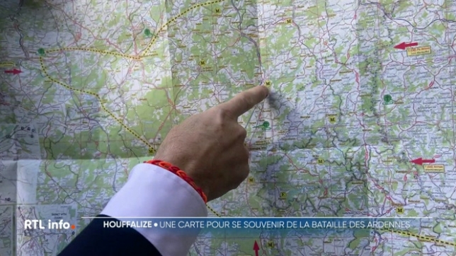 Une toute nouvelle carte vient d'être éditée par l'Institut national géographique de Belgique (IGN).Elle reprend tous les lieux de mémoire liés à la célèbre bataille des Ardennes de l'hiver 1944-1945. C'est un outil désormais incontournable pour le tourisme de mémoire.