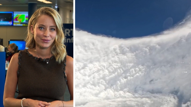 Emilie Dupuis, présentatrice météo.