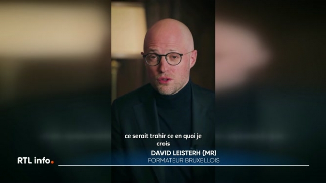 Le président du MR bruxellois, David Leisterh, a annoncé sur Instagram qu'il démissionnait de son poste de formateur à la région bruxelloise. Il quitte en outre la vie politique nationale et régionale, mais reste néanmoins bourgmestre de Watermael-Boitsfort.
