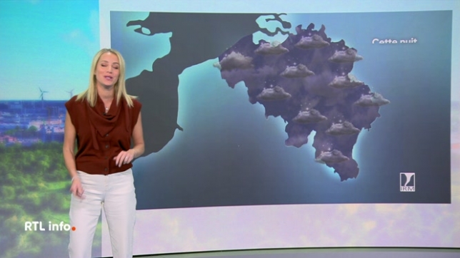 Emilie Dupuis donne ses prévisions météo pour la journée et le restant de la semaine.