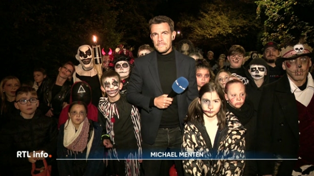 Michaël Menten, en direct de Chaudfontaine dans la province de Liège, fait le point sur l'évènement très attendu par les enfants du village.