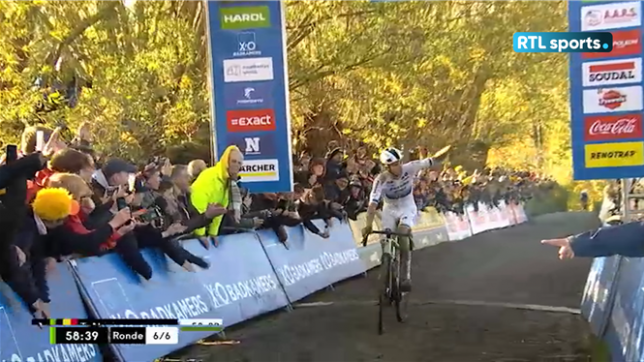 Cyclocross : Thibau Nys s'impose en patron au Koppenberg d'Audenarde