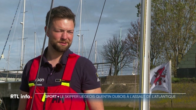Le mois prochain, Quentin Debois tentera de marquer l'histoire de la voile en réalisant, en solitaire, une traversée de l'Atlantique. Rencontre.