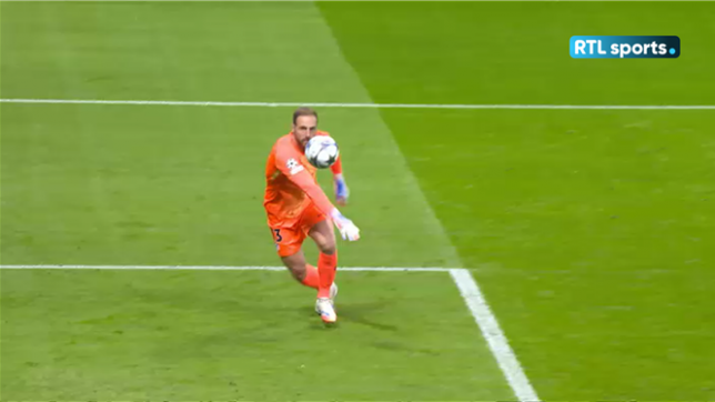 Oblak a bien failli offrir l'ouverture du score à l'Union en Ligue des Champions.