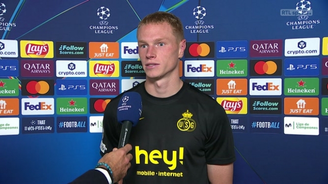 Je n'aurais pas du: Louis Patris s'excuse après Atlético-Union Saint-Gilloise