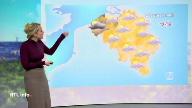 En plateau, Emilie Dupuis donne ses prévisions météo pour les prochaines heures et les prochains jours.