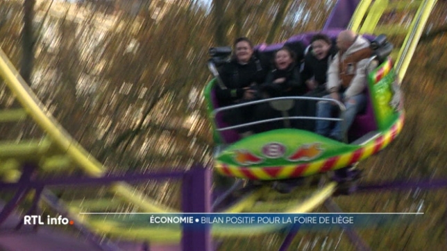 L'édition 2025 de la foire de Liège vit ses dernières heures. La plupart des attractions sont en tarif réduit pour ce dernier jour. Les organisateurs s'attendent à beaucoup de monde pour cette 164e édition qui s’achève ce soir.