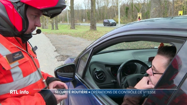 Les Belges sont les automobilistes les plus négligents par rapport à la vitesse au volant. Jusqu'à demain matin, la police renforce les contrôles routiers, ce qui dissuade les conducteurs de dépasser les limites autorisées.
