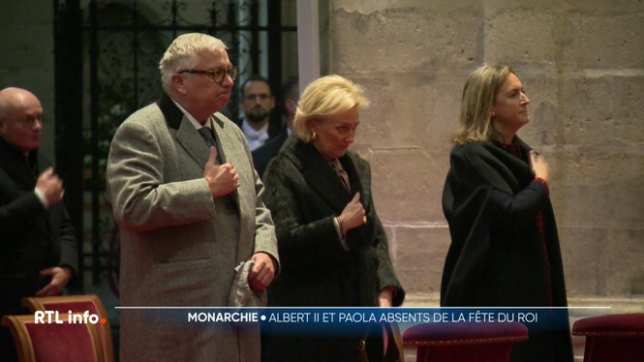 La cathédrale Saints-Michel et Gudule a accueilli le traditionnel Te Deum, en présence des autorités et de la famille royale, sans la présence du roi Philippe, comme c'est la tradition pour la fête du Roi.