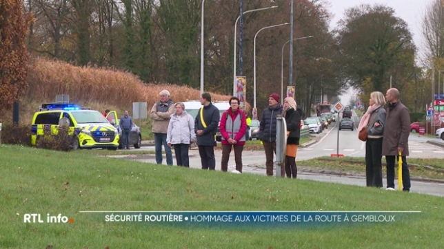 Ce matin, à Gembloux, un carrefour est resté bloqué 206 secondes pour leur rendre hommage. Une action forte, qui rappelle que derrière ces chiffres, il y a des drames et parfois des séquelles invisibles.