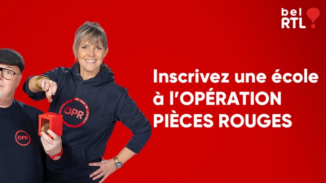 Ecole opération pièces rouges bel RTL 2025