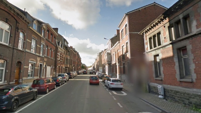 La rue de Hesbaye à Liège