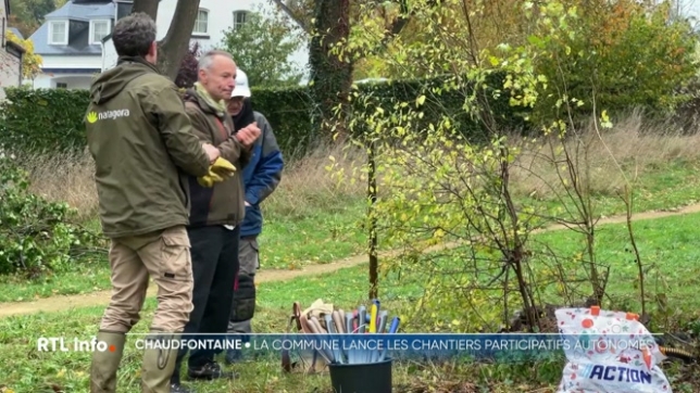 A Chaudfontaine, des bénévoles commencent à se réunir lors d'ateliers participatifs afin d'améliorer la biodiversité. Découverte.