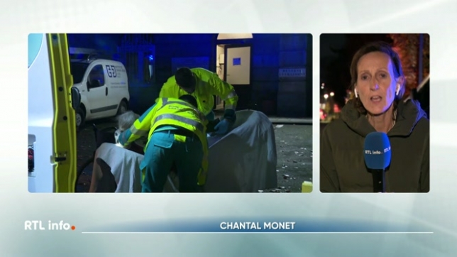 En direct de Nivelles, Chantal Monet fait le point sur la situation dans la maison de repos privée de chauffage et d'électricité.