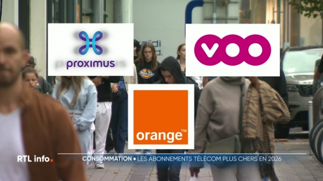 Dès le 1er janvier 2026, les tarifs des packs internet-téléphone-TV des opérateurs Proximus, Orange et Voo seront en hausse. L'inflation et les investissements dans la fibre optique expliqueraient cette hausse des prix. Testachats doute de cette explication.