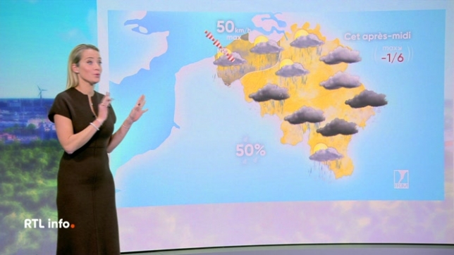 Les prévisions météo d'Emilie Dupuis