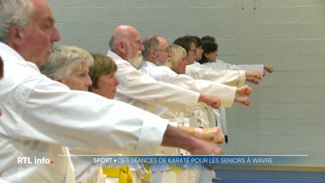 Pour rester en forme, l'OMS recommande aux personnes de plus de 65 ans de pratiquer une activité physique. C'est dans ce cadre qu'une première initiative a été lancée en Belgique : à Rixensart, les seniors sont invités à s'essayer au « karaté-santé ». Une manière de bouger tout en préservant leur sé