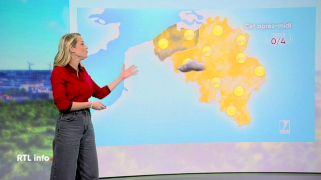 Le temps sera gris en de nombreux endroits ce vendredi, avec un risque de bancs de brouillard locaux selon l'IRM. Les nuages bas pourront être à l'origine de quelques faibles chutes de neige par endroits. Après-midi, les éclaircies apparaîtront progressivement, les maxima se situeront entre 0 et +3.