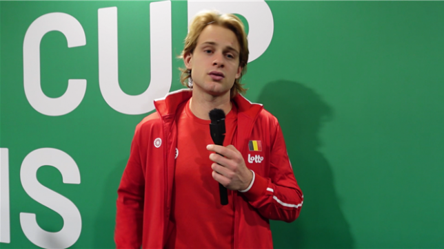 Je n'ai jamais eu autant d'émotions : Zizou Bergs débriefe la défaite de la Belgique face à l'Italie en Coupe Davis