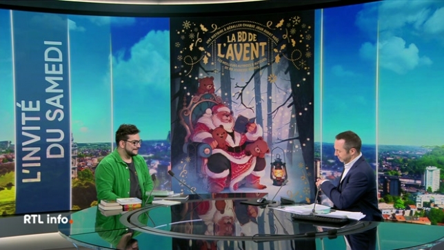 Invité du RTLinfo 13h., l'influenceur littéraire François Coune donne ses conseils en matière de lecture.