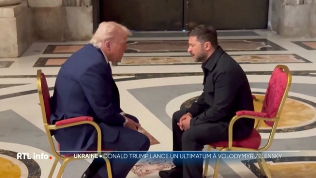 Le président américain met la pression sur le président ukrainien au sujet du plan destiné à mettre fin à la guerre entre l'Ukraine et la Russie. L'Ukraine doit accepter ce plan avant le 27/11 au soir. Des discussions entre l'Ukraine, les Etats-Unis et certains alliés auront lieu demain à Genève.