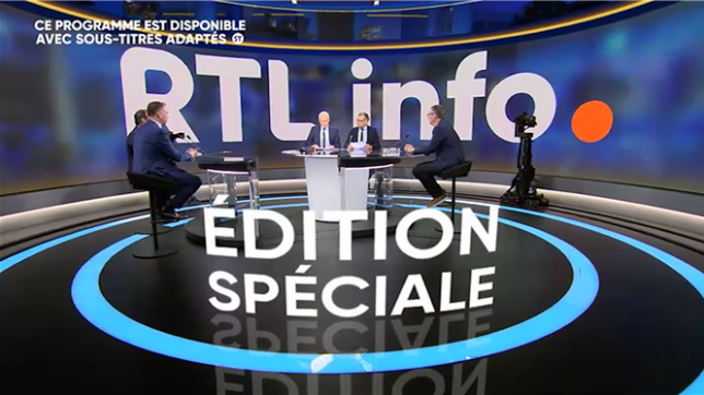 Budget fédéral : l'édition spéciale de RTL info.