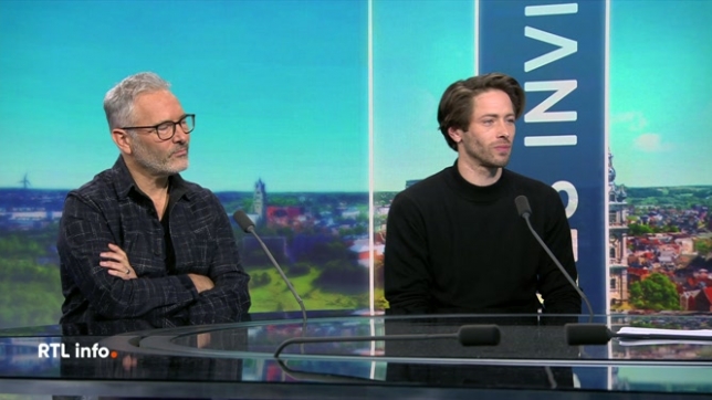 On retrouve en plateau l'acteur Pierre Gervais et le réalisateur Hans Herbots pour présenter la série Ceci n'est pas un crime, disponible sur RTL play.