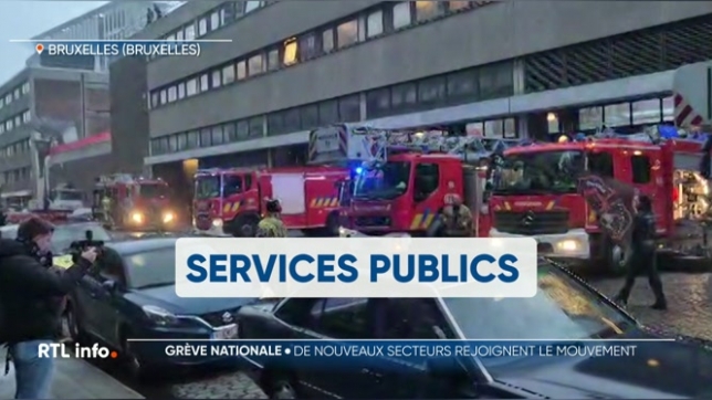 Les actions syndicales organisées en front commun touchent les services publics ce mardi, au deuxième jour de la grève nationale. Enseignement, mobilité, hôpitaux, collecte des déchets, distribution du courrier, de nombreux secteurs seront perturbés. Tour d'horizon secteur par secteur.