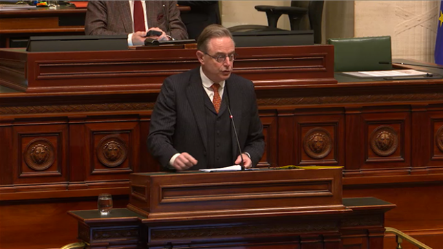 Bart De Wever a présenté la déclaration de politique générale du gouvernement Arizona à la Chambre ce mercredi à 10h.