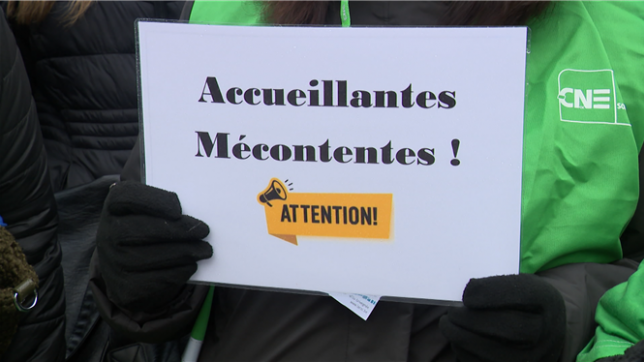 Crèches et accueillantes d’enfants participent à la troisième journée de grève nationale ce mercredi. Elles souhaitent dénoncer la réduction drastique du financement du secteur de la petite enfance